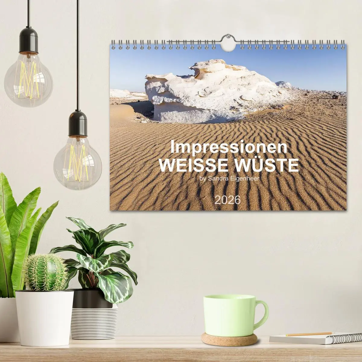 Bild: 9783516032918 | Impressionen - Weiße Wüste (Wandkalender 2026 DIN A4 quer),...