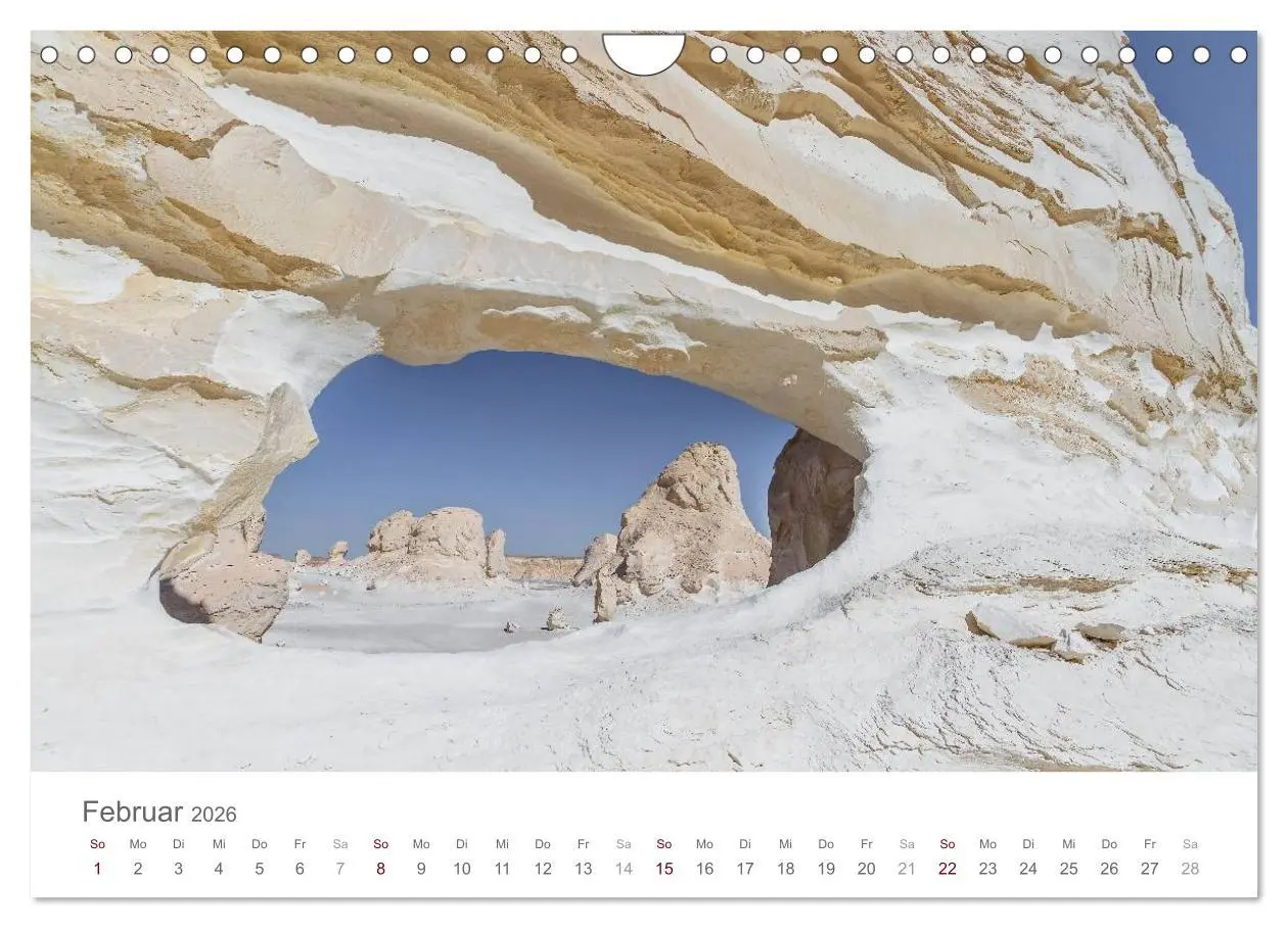 Bild: 9783516032918 | Impressionen - Weiße Wüste (Wandkalender 2026 DIN A4 quer),...