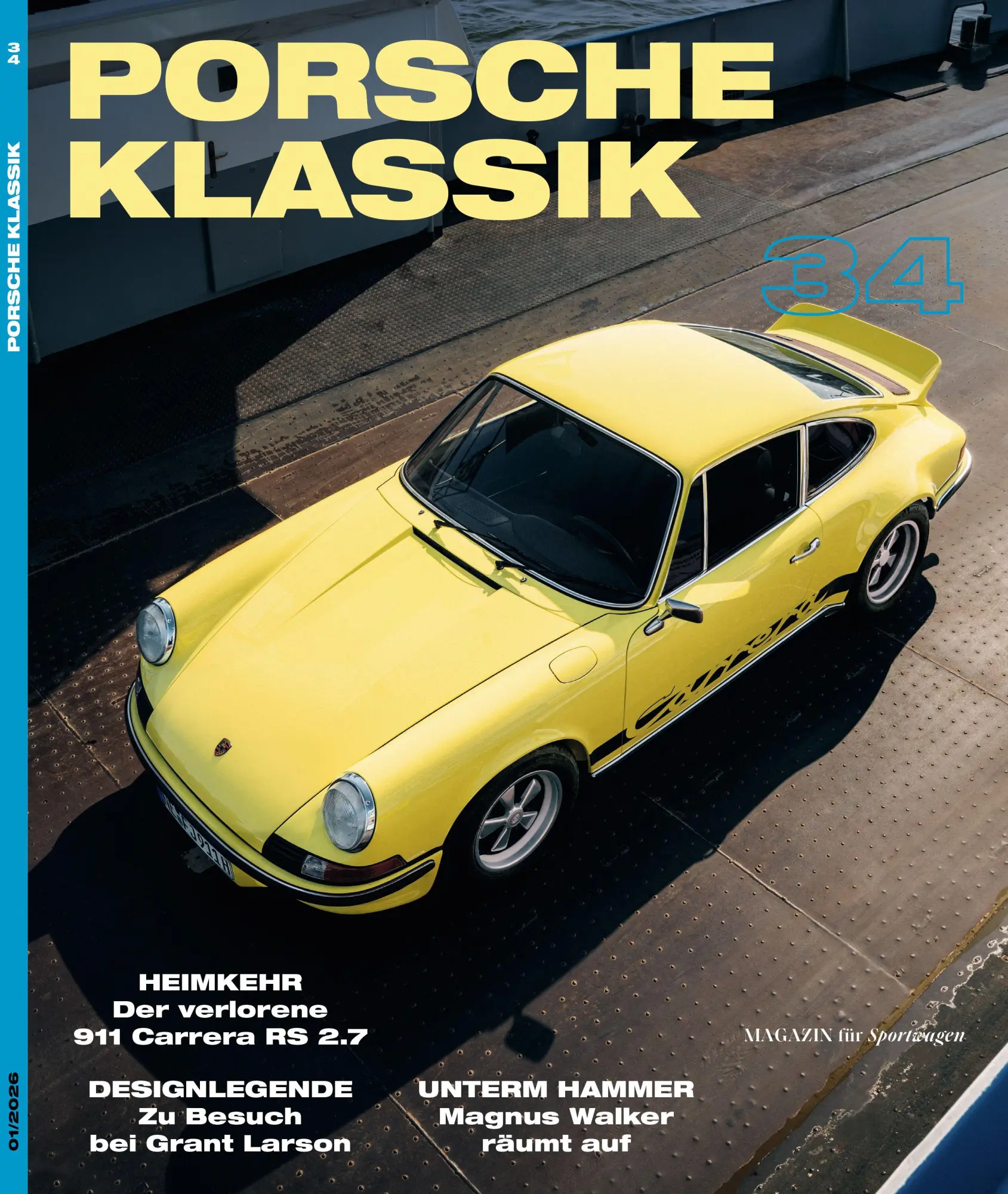 Cover: 9783667132918 | Porsche Klassik 01/2026 Nr. 34 | Broschüre | 136 S. | Deutsch | 2026