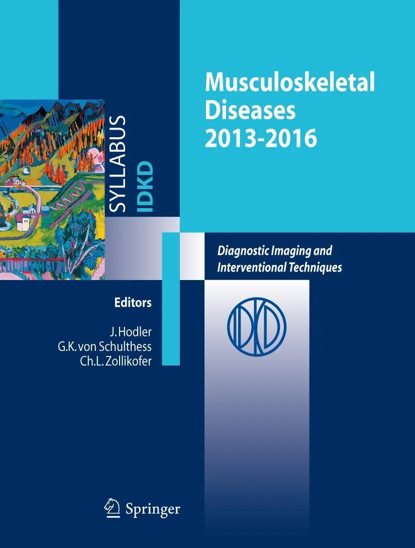 Cover: 9788847052918 | Musculoskeletal Diseases 2013-2016 | Diagnostic Imaging | J. Hodler