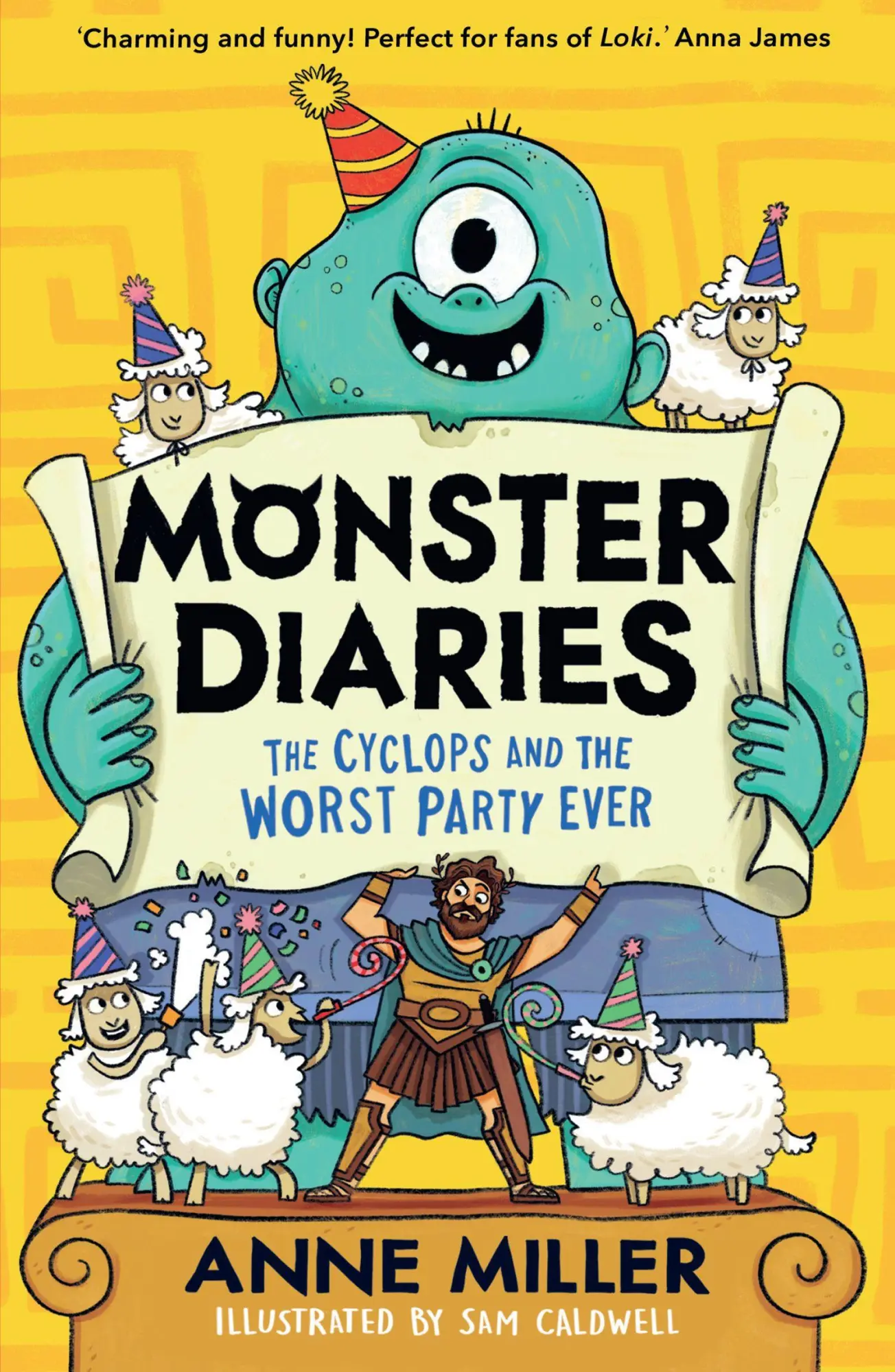 Cover: 9780008733018 | Monster Diaries: The Cyclops and the Worst Party Ever | Anne Miller