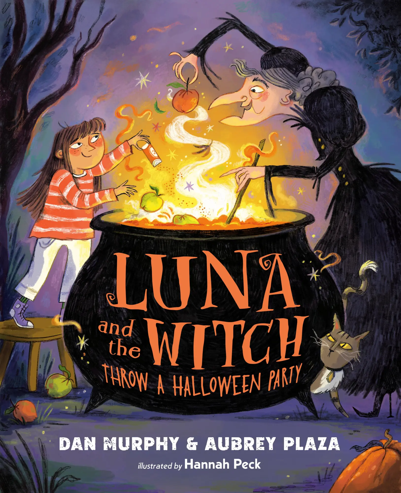 Cover: 9780593693018 | Luna and the Witch Throw a Halloween Party | Aubrey Plaza (u. a.)