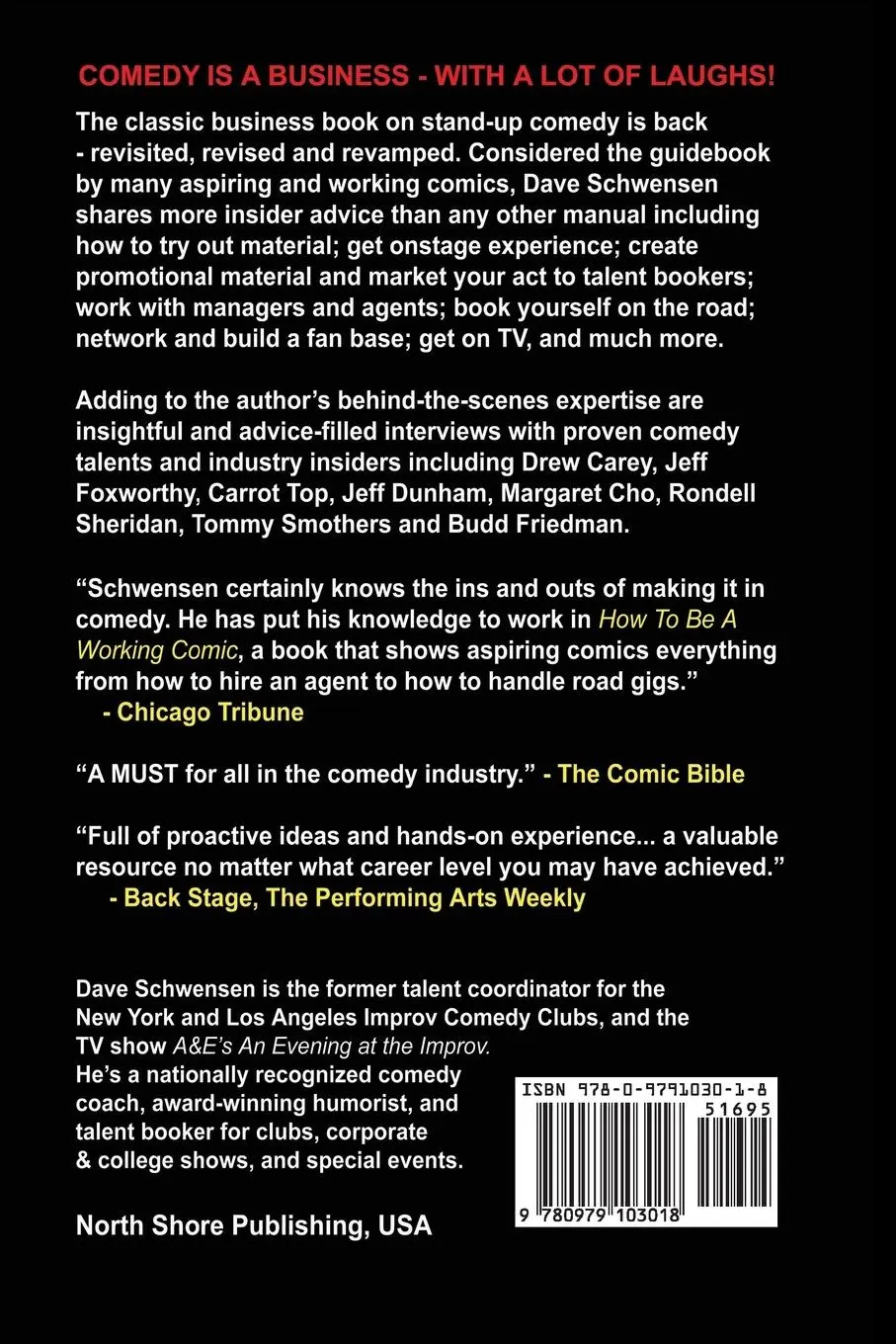 Rückseite: 9780979103018 | How to Be a Working Comic | Dave Schwensen | Taschenbuch | Englisch