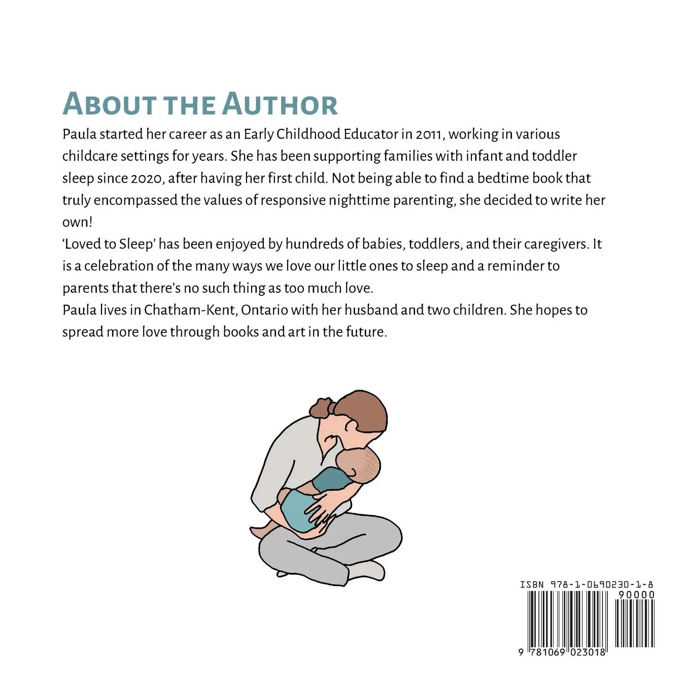 Rückseite: 9781069023018 | Loved to Sleep | Paula Morales McDowell | Taschenbuch | Englisch