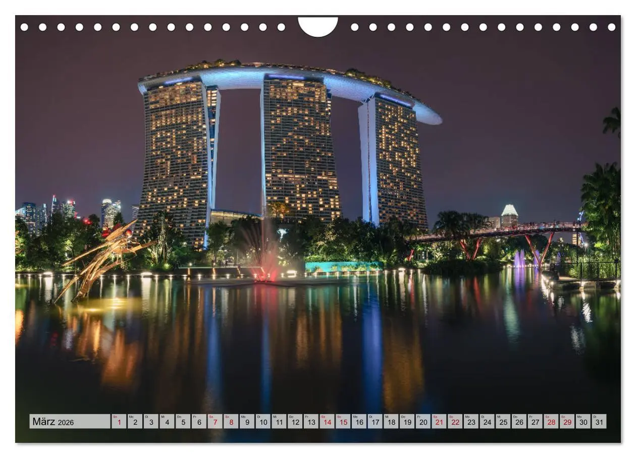 Bild: 9783457833018 | Singapur entdecken (Wandkalender 2026 DIN A4 quer), CALVENDO...