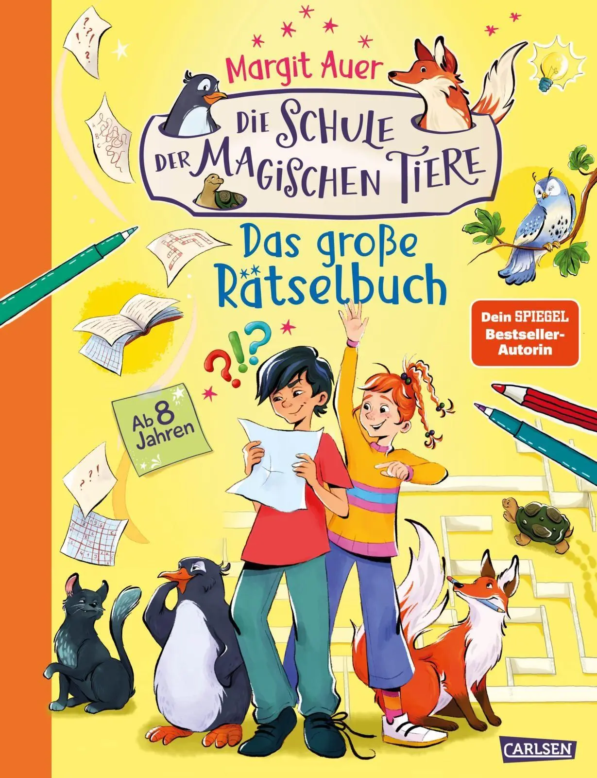 Cover: 9783551193018 | Die Schule der magischen Tiere Beschäftigung: Das große Rätselbuch