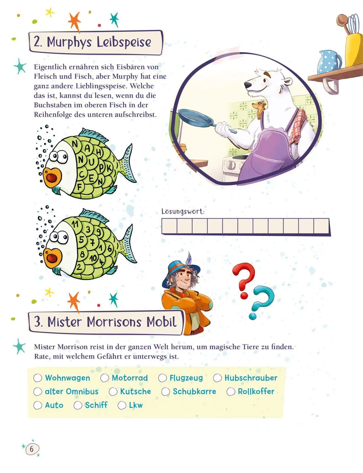 Bild: 9783551193018 | Die Schule der magischen Tiere Beschäftigung: Das große Rätselbuch