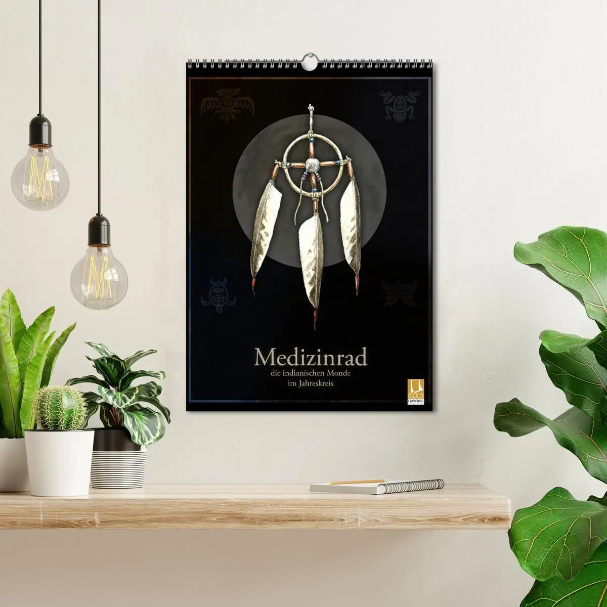 Bild: 9783569873018 | Medizinrad - die indianischen Monde im Jahreskreis (Wandkalender...