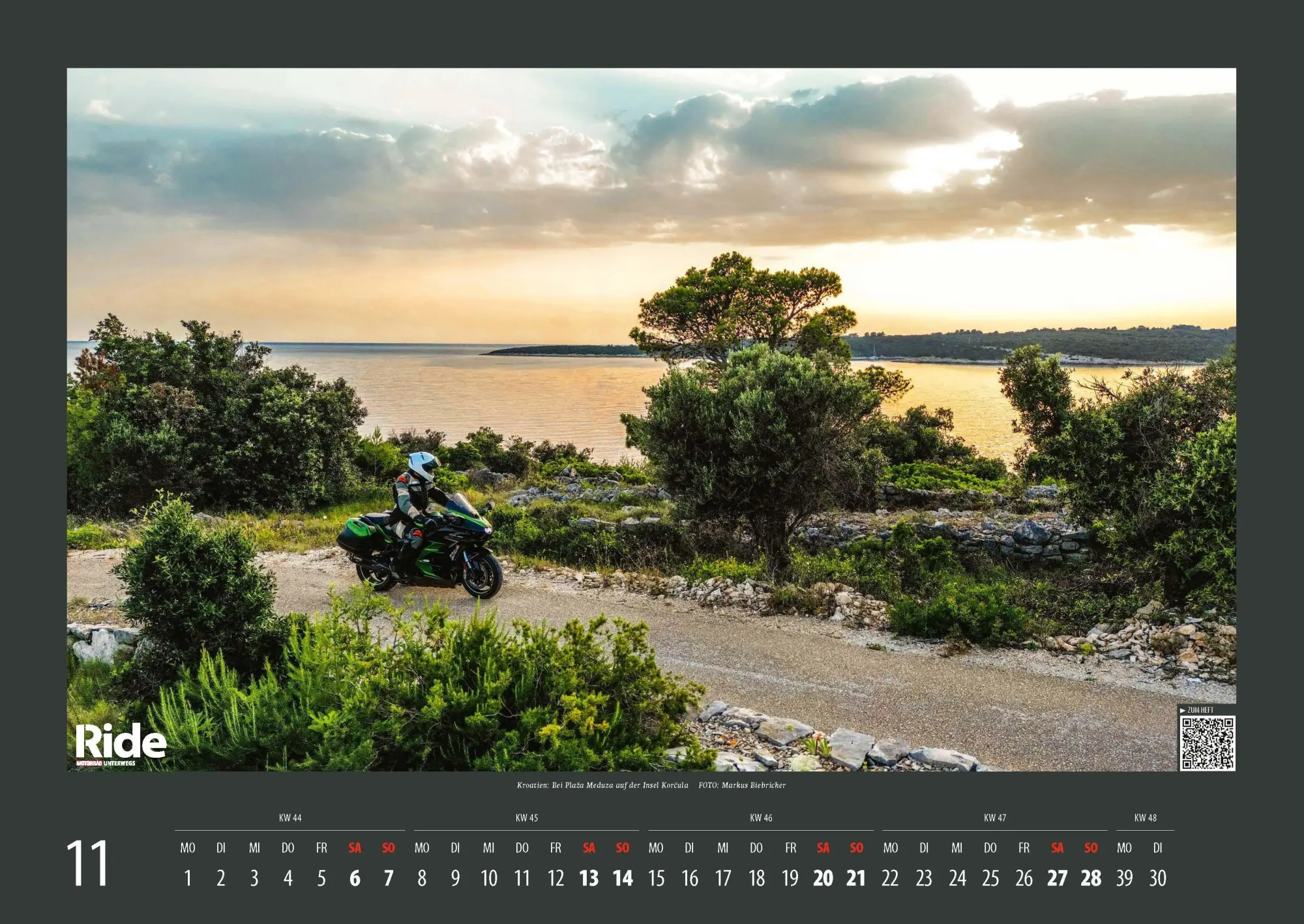 Bild: 9783613323018 | RIDE - Touring Impressionen 2027 | MOTORRAD unterwegs | Kalender