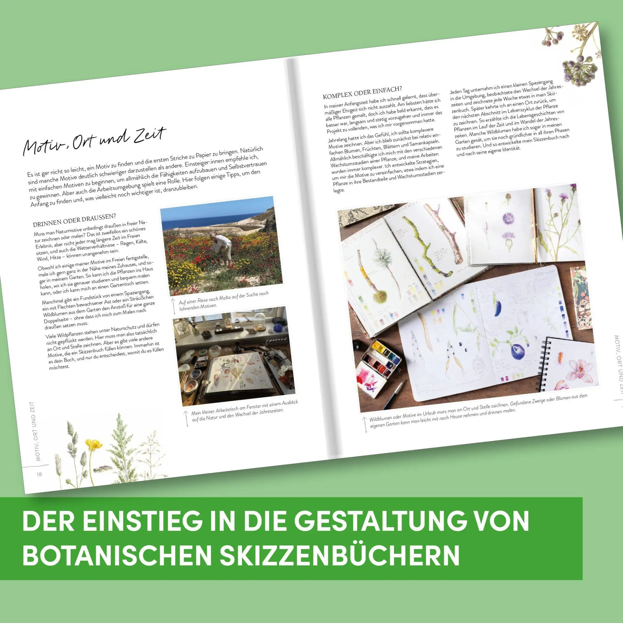 Bild: 9783735883018 | Sketching Nature | Dianne Sutherland | Buch | 128 S. | Deutsch | 2026