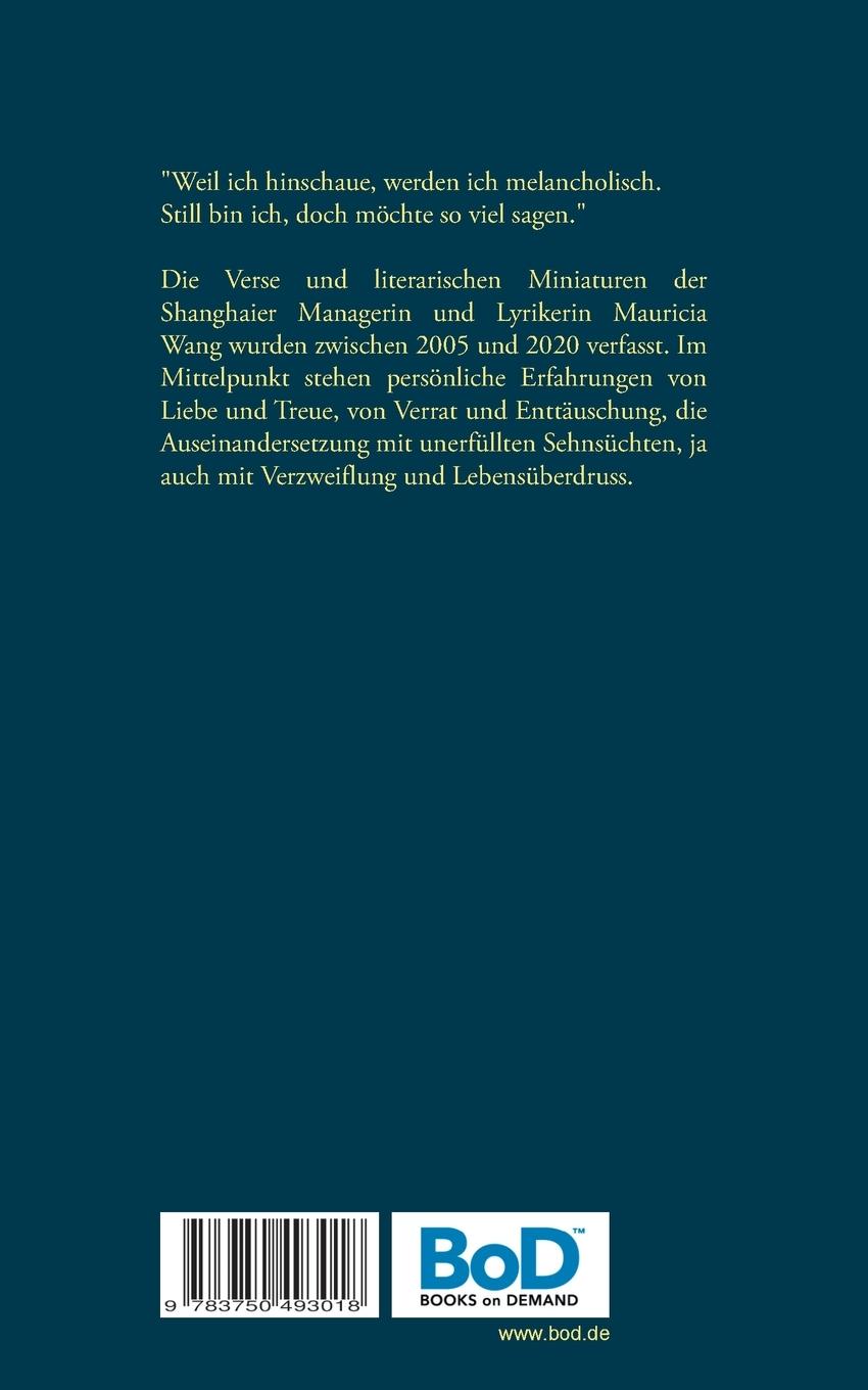 Rückseite: 9783750493018 | Mein Leben ist es nicht wert erzählt zu werden | Mauricia Wang | Buch