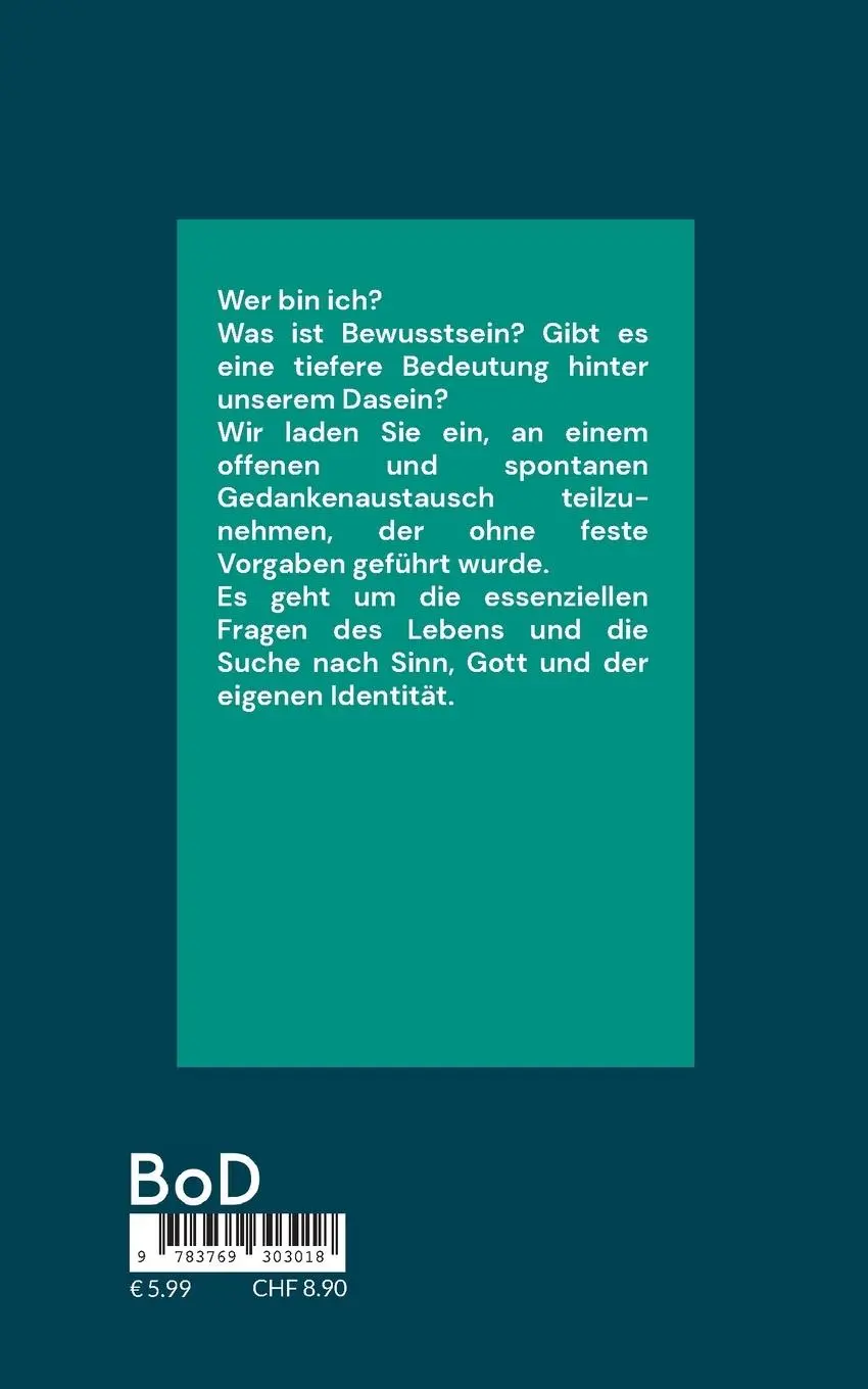 Rückseite: 9783769303018 | Bewußtsein, Individuum, Gott | Ein offener Dialog | Lütge | Buch