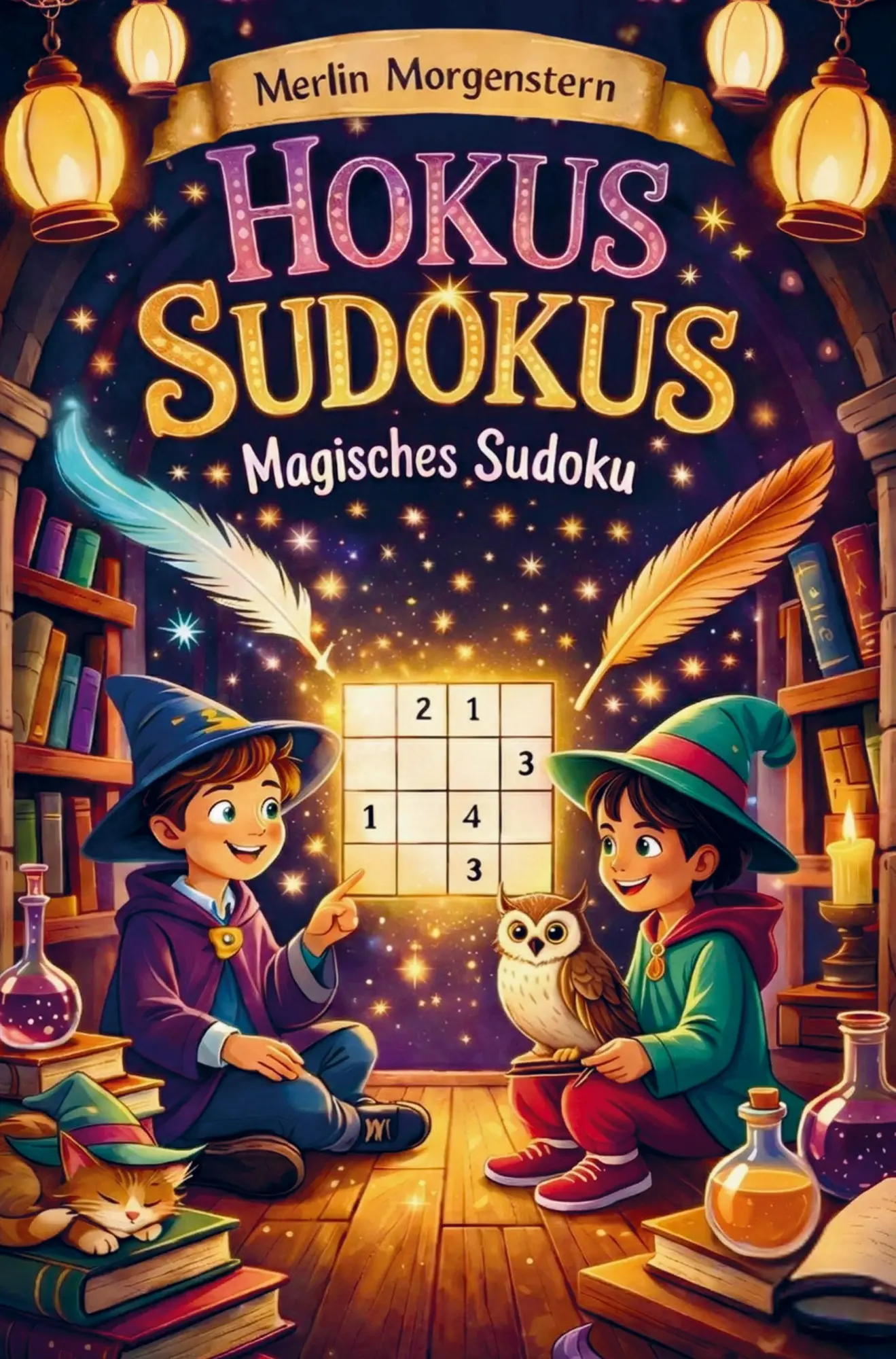 Cover: 9783903563018 | Hokus Sudokus für clevere Kinder ab 6 Jahren: | Merlin Morgenstern