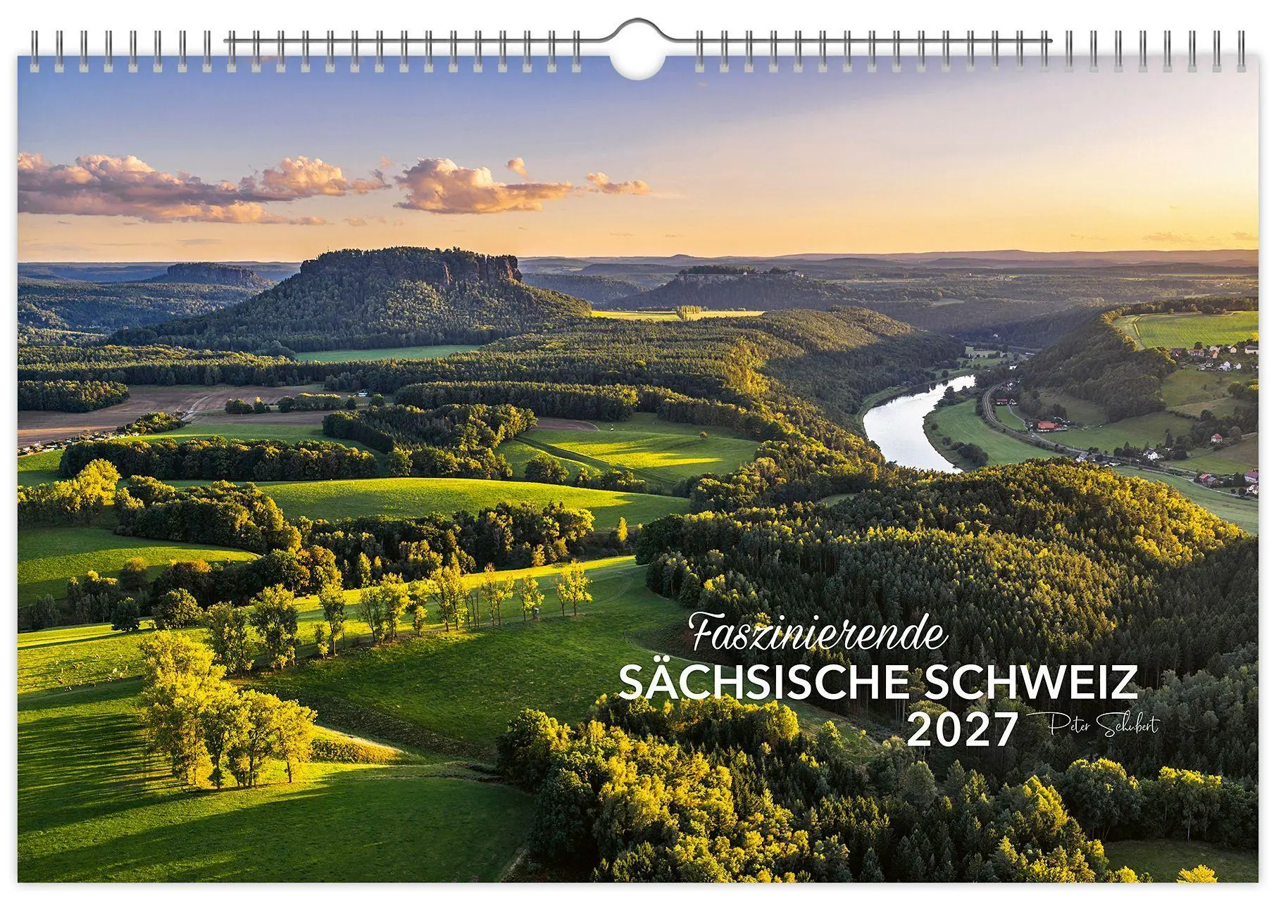 Cover: 9783912303018 | Kalender Faszinierende Sächsische Schweiz 2027 | Peter Schubert | 2027