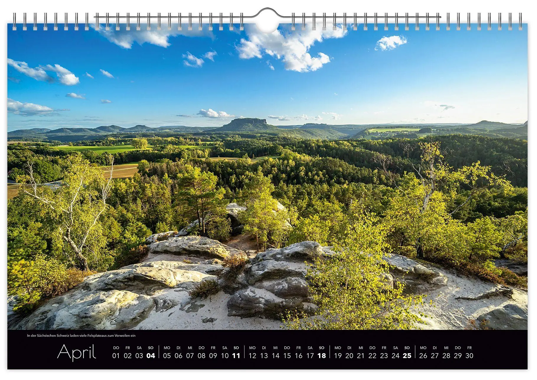 Bild: 9783912303018 | Kalender Faszinierende Sächsische Schweiz 2027 | Peter Schubert | 2027