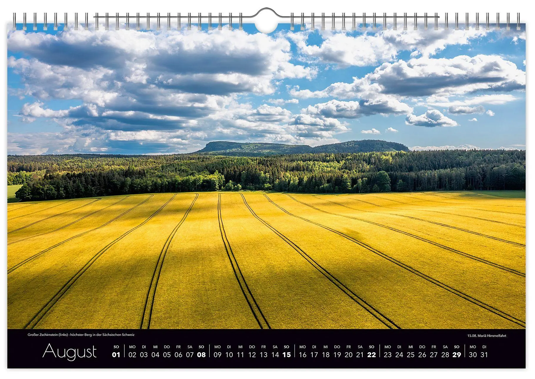 Bild: 9783912303018 | Kalender Faszinierende Sächsische Schweiz 2027 | Peter Schubert | 2027