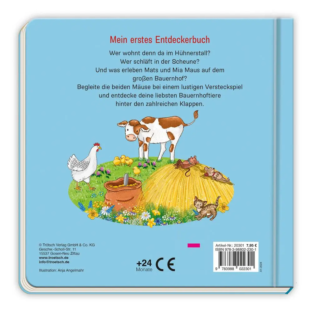 Bild: 9783988023018 | Trötsch Pappenbuch mit Klappen Mein erstes Entdeckerbuch Besuch im...