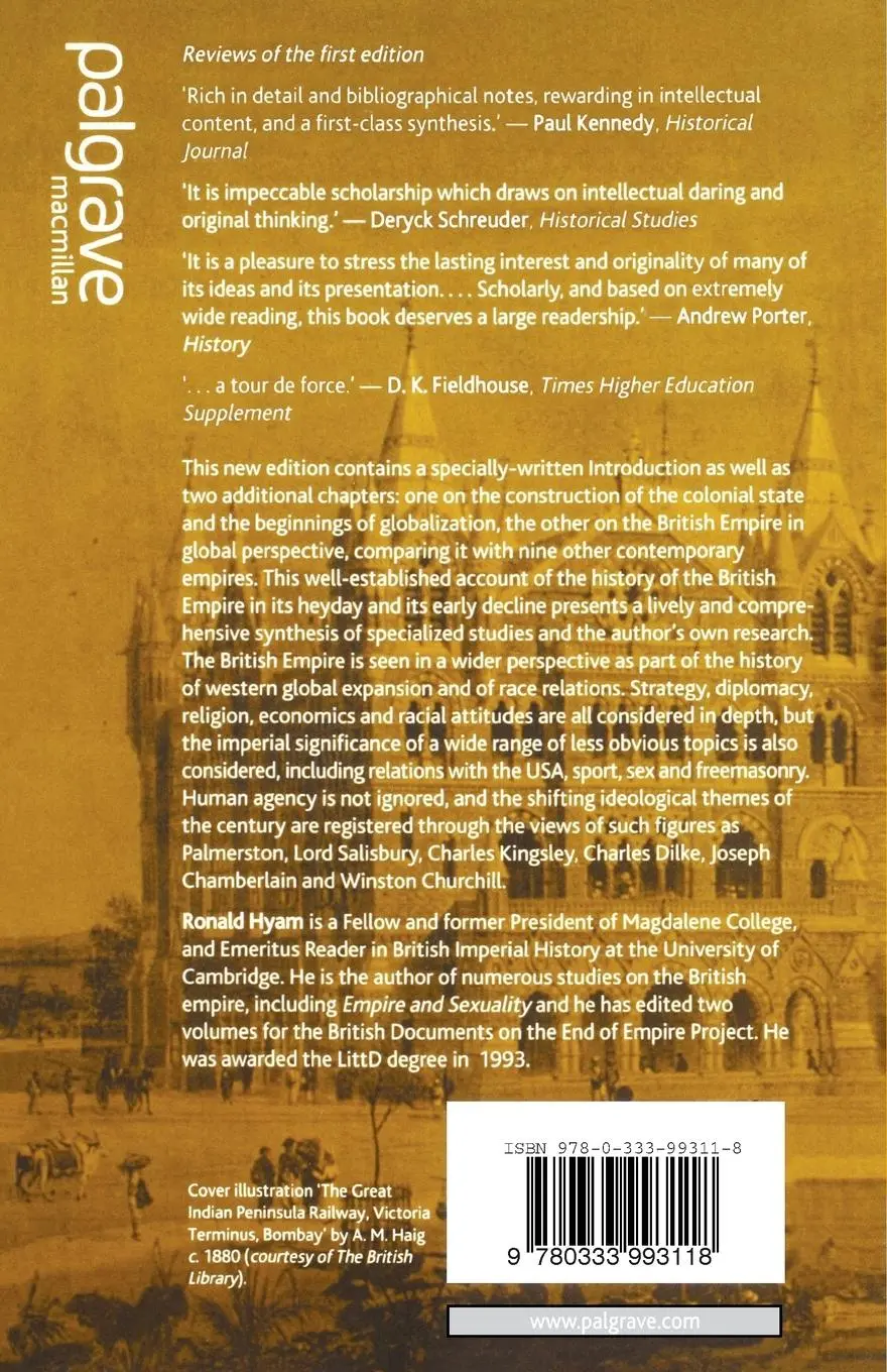 Rückseite: 9780333993118 | Britain's Imperial Century, 1815-1914 | R. Hyam | Taschenbuch | xviii