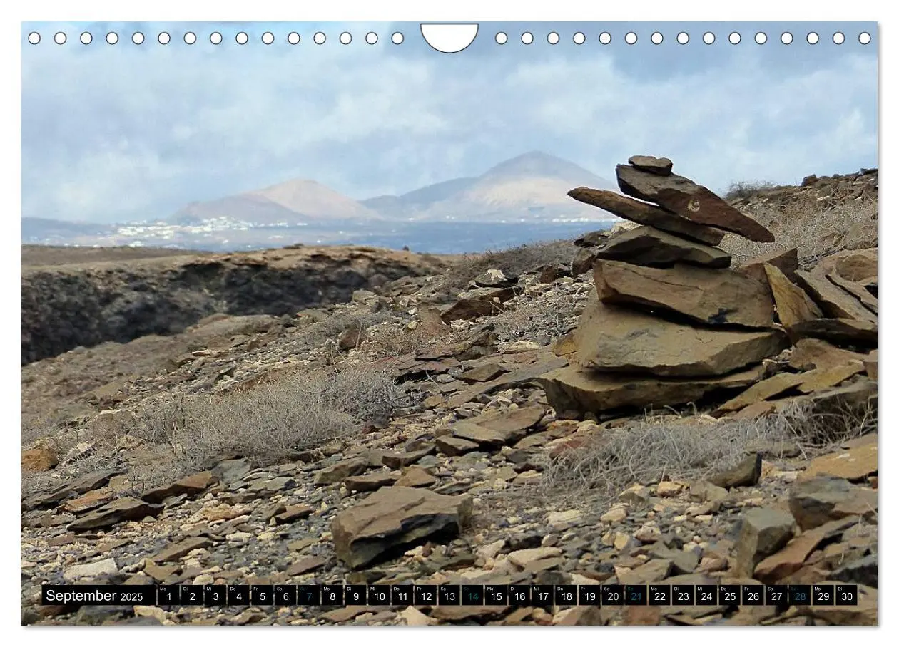 Bild: 9783435733118 | Vulkaninsel Lanzarote (Wandkalender 2025 DIN A4 quer), CALVENDO...