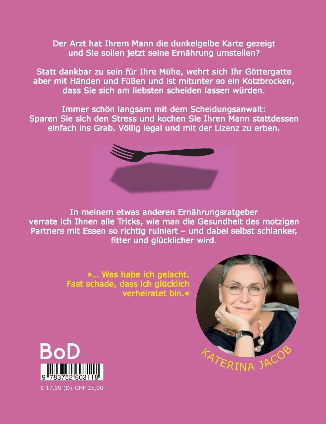 Rückseite: 9783752603118 | So kochen Sie Ihren Mann ins Grab | Gabi Vallenthin | Taschenbuch