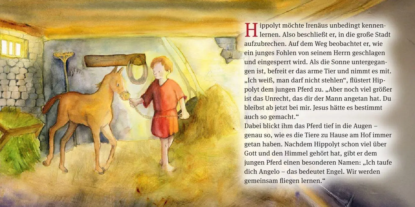 Bild: 9783903553118 | Hippolyt und die geheime Botschaft | Eine Heiligengeschichte | 32 S.