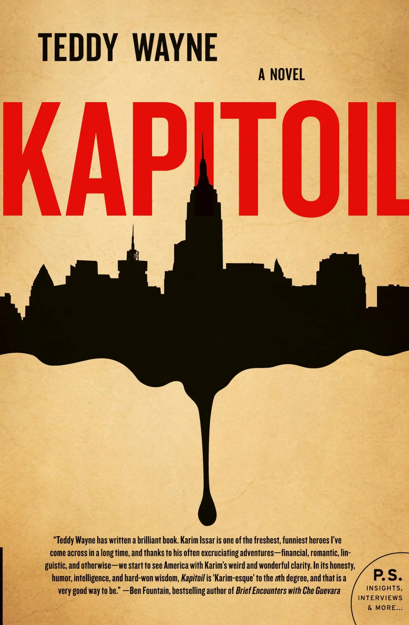 Cover: 9780061873218 | Kapitoil | Teddy Wayne | Taschenbuch | Kartoniert / Broschiert | 2010