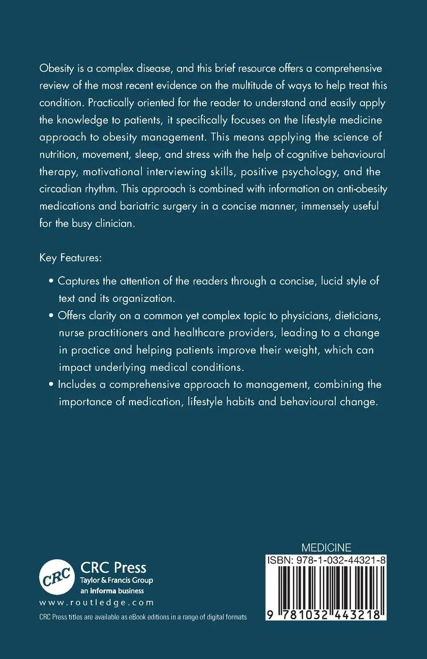 Rückseite: 9781032443218 | Obesity Medicine Made Easy | Ananda Chatterjee | Taschenbuch | 2023