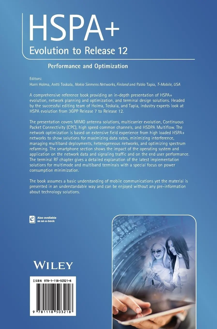 Rückseite: 9781118503218 | HSPA+ Evolution to Release 12 | Performance and Optimization | Buch