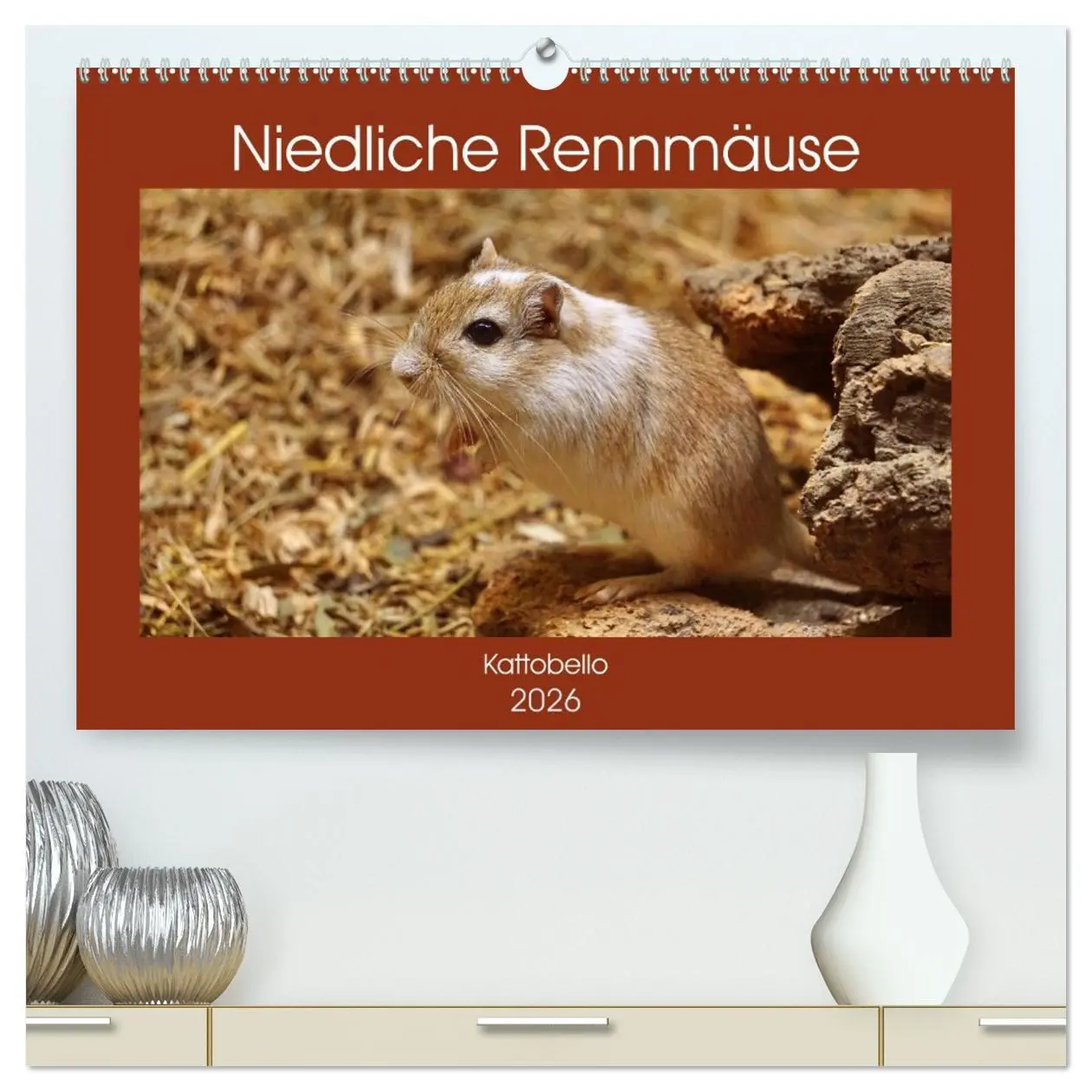 Cover: 9783457673218 | Niedliche Rennmäuse (hochwertiger Premium Wandkalender 2026 DIN A2...