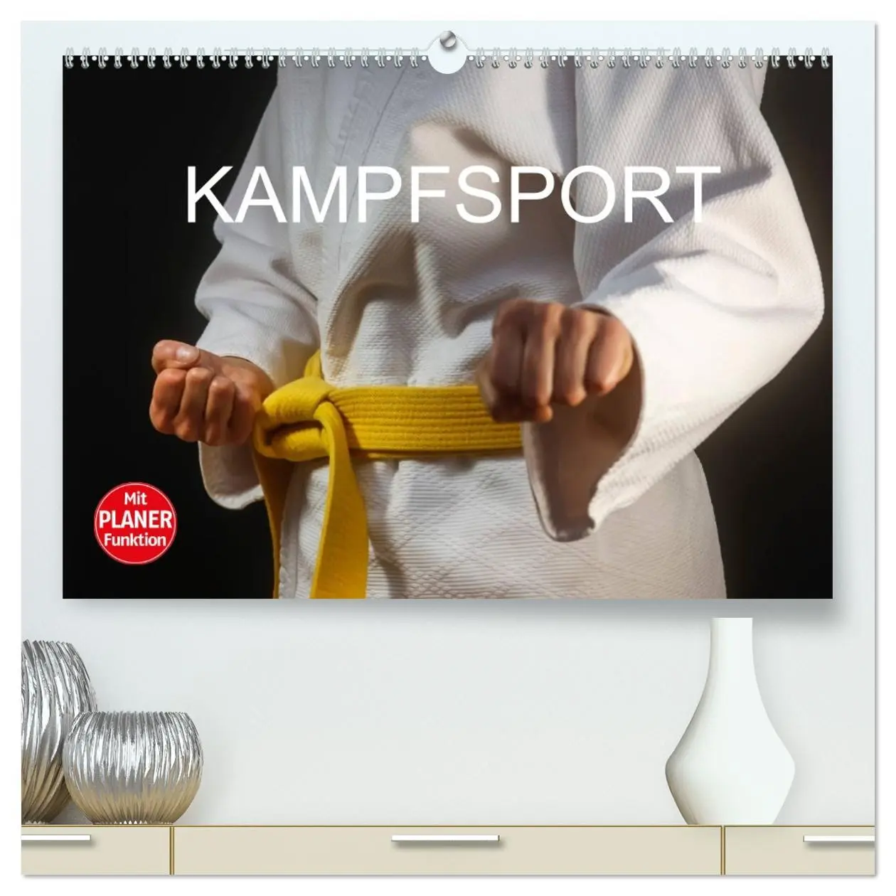 Cover: 9783457983218 | Kampfsport (hochwertiger Premium Wandkalender 2026 DIN A2 quer),...