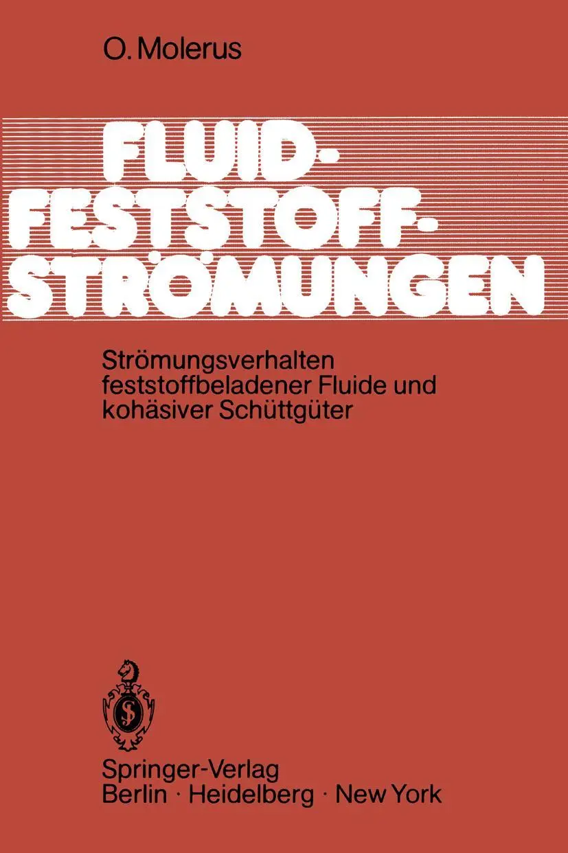 Cover: 9783540113218 | Fluid-Feststoff-Strömungen | O. Molerus | Taschenbuch | xi | Deutsch