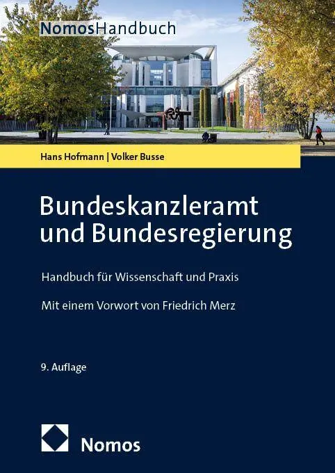 Cover: 9783756033218 | Bundeskanzleramt und Bundesregierung | Hans Hofmann (u. a.) | Buch