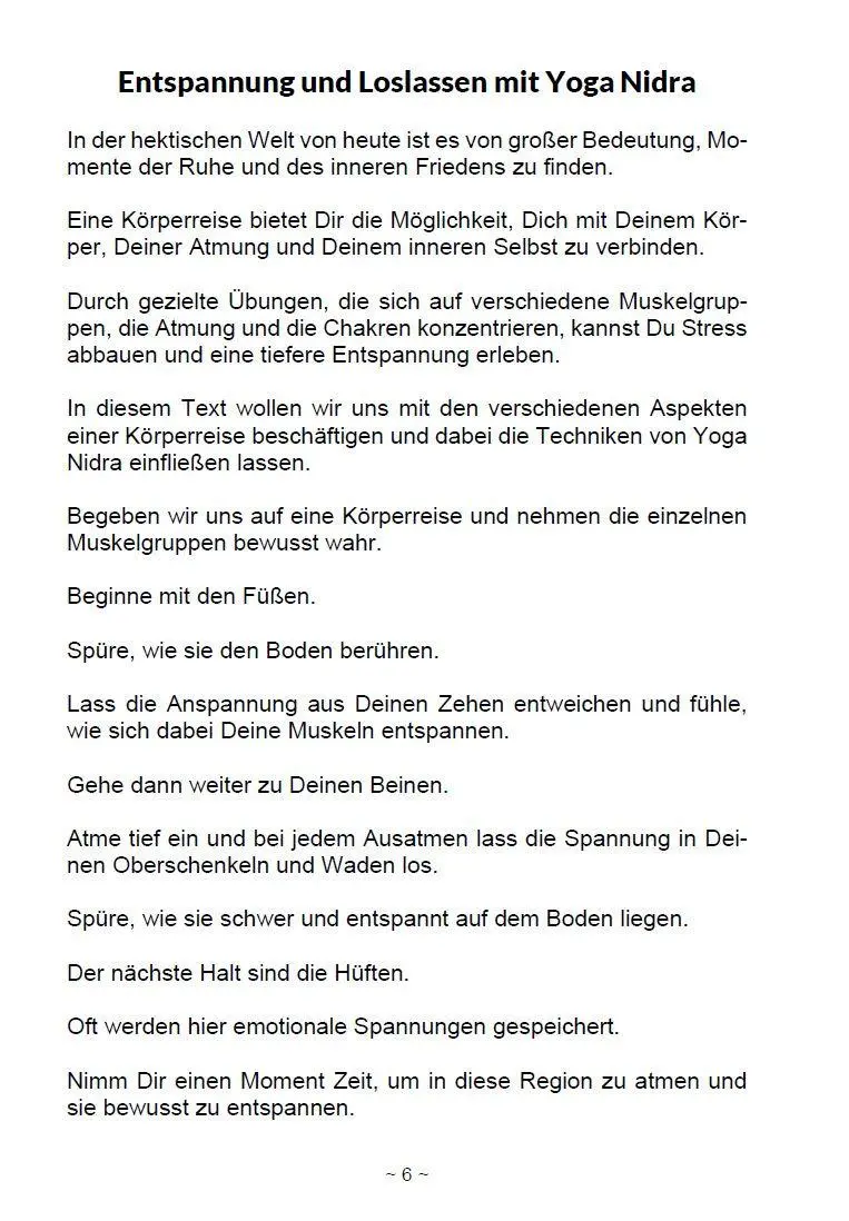 Bild: 9783967383218 | Dein Körper als Erlebnisraum für Ruhe, Achtsamkeit und Entspannung