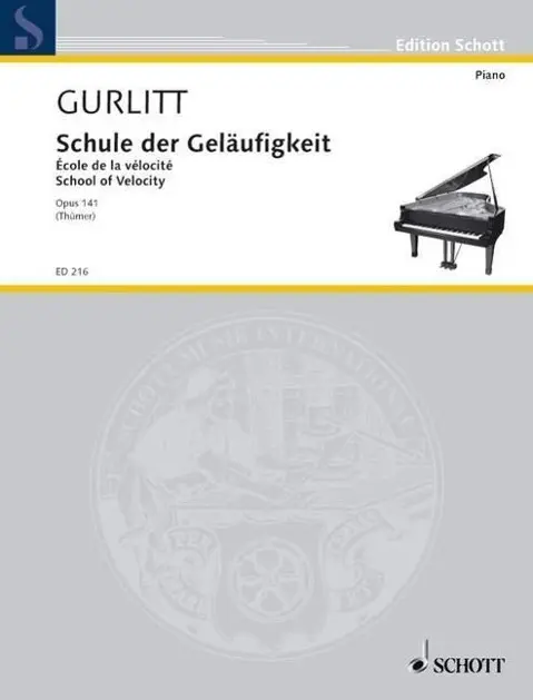 Cover: 9790001153218 | School of Velocity op. 141 | for Beginners | Cornelius Gurlitt | Buch