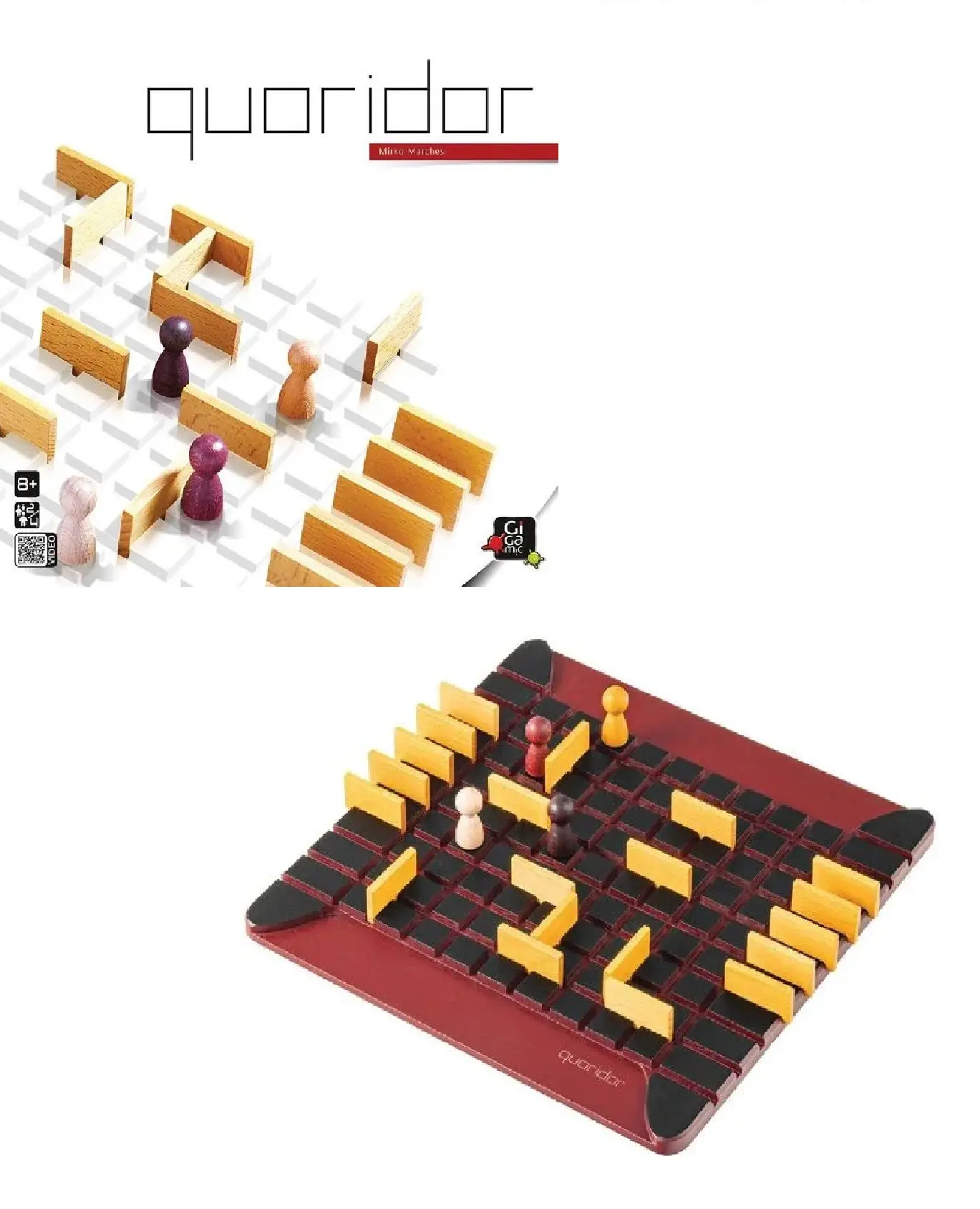 Cover: 3421273323318 | Quoridor | Spiel | Deutsch | 2019 | Asmodee GmbH | EAN 3421273323318