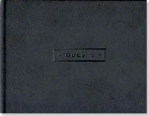 Cover: 9781441303318 | Classic Black Guest Book | Inc Peter Pauper Press | Buch | Gebunden