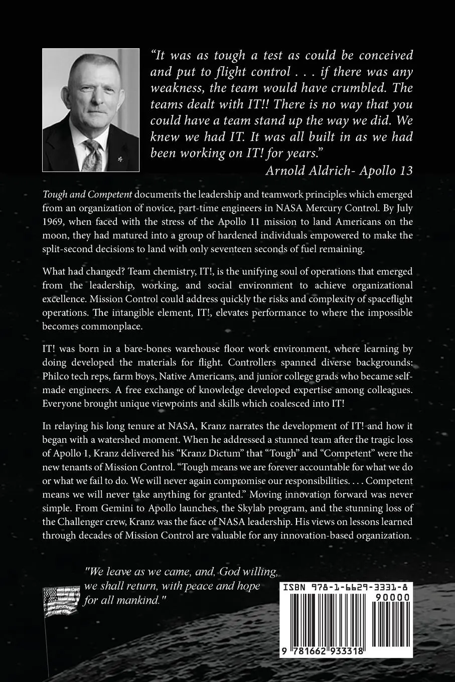 Rückseite: 9781662933318 | Tough and Competent | Leadership and Team Chemistry | Eugene F. Kranz