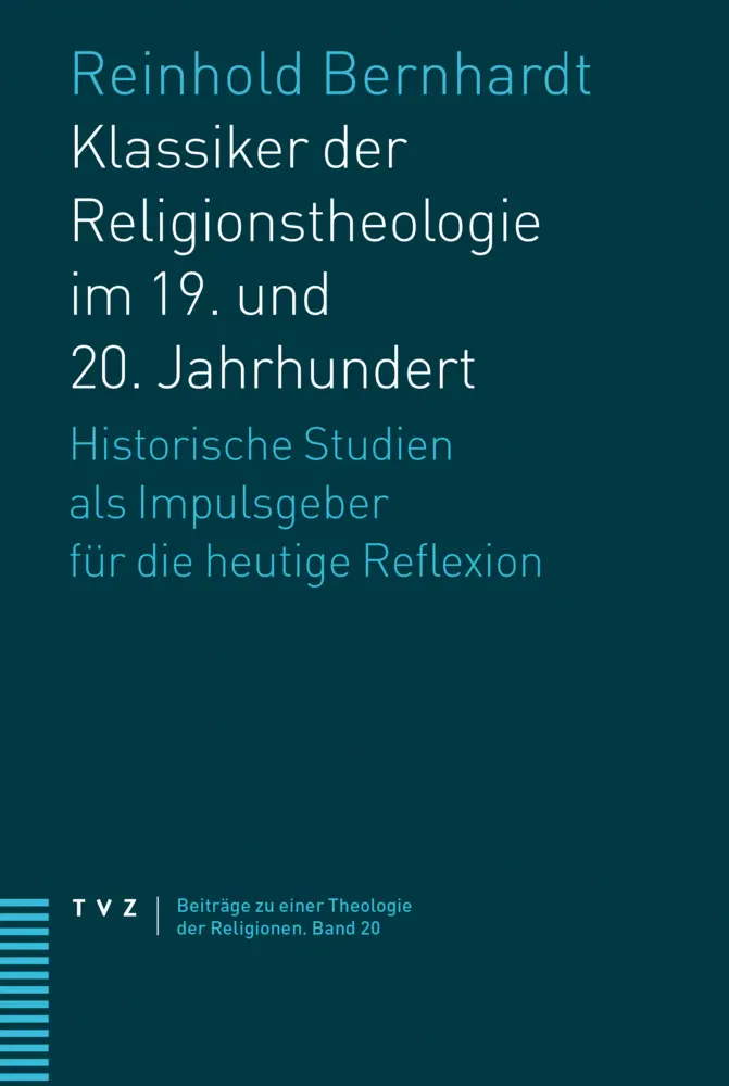 Cover: 9783290183318 | Klassiker der Religionstheologie im 19. und 20. Jahrhundert | Buch