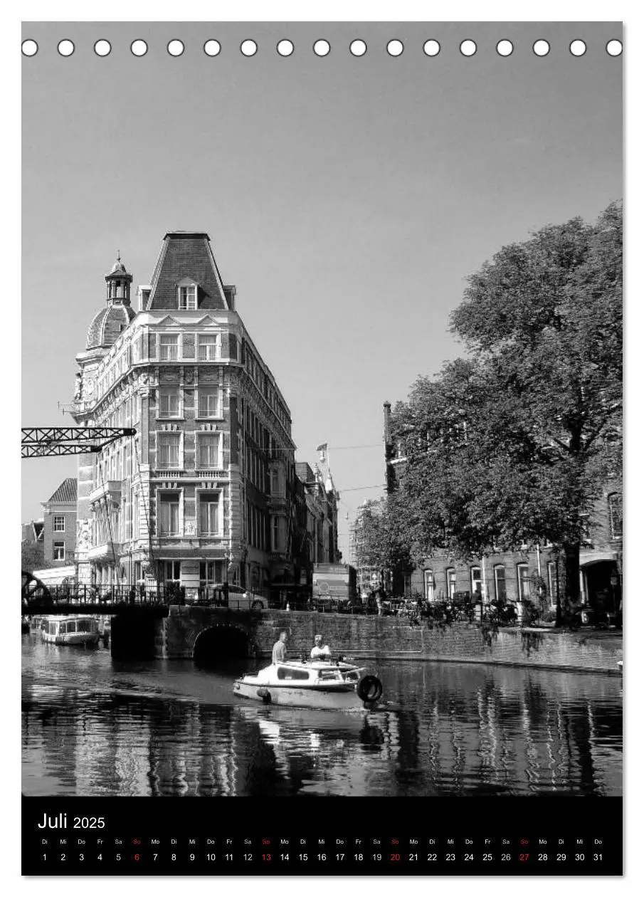 Bild: 9783457043318 | Metropole Amsterdam (Tischkalender 2025 DIN A5 hoch), CALVENDO...
