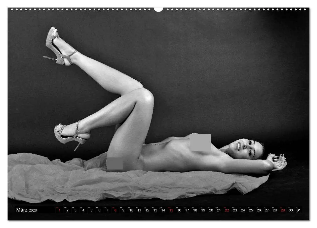 Bild: 9783516063318 | Akt Studien (Wandkalender 2026 DIN A2 quer), CALVENDO Monatskalender