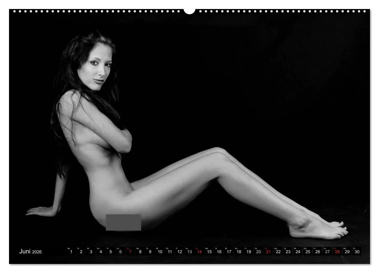 Bild: 9783516063318 | Akt Studien (Wandkalender 2026 DIN A2 quer), CALVENDO Monatskalender