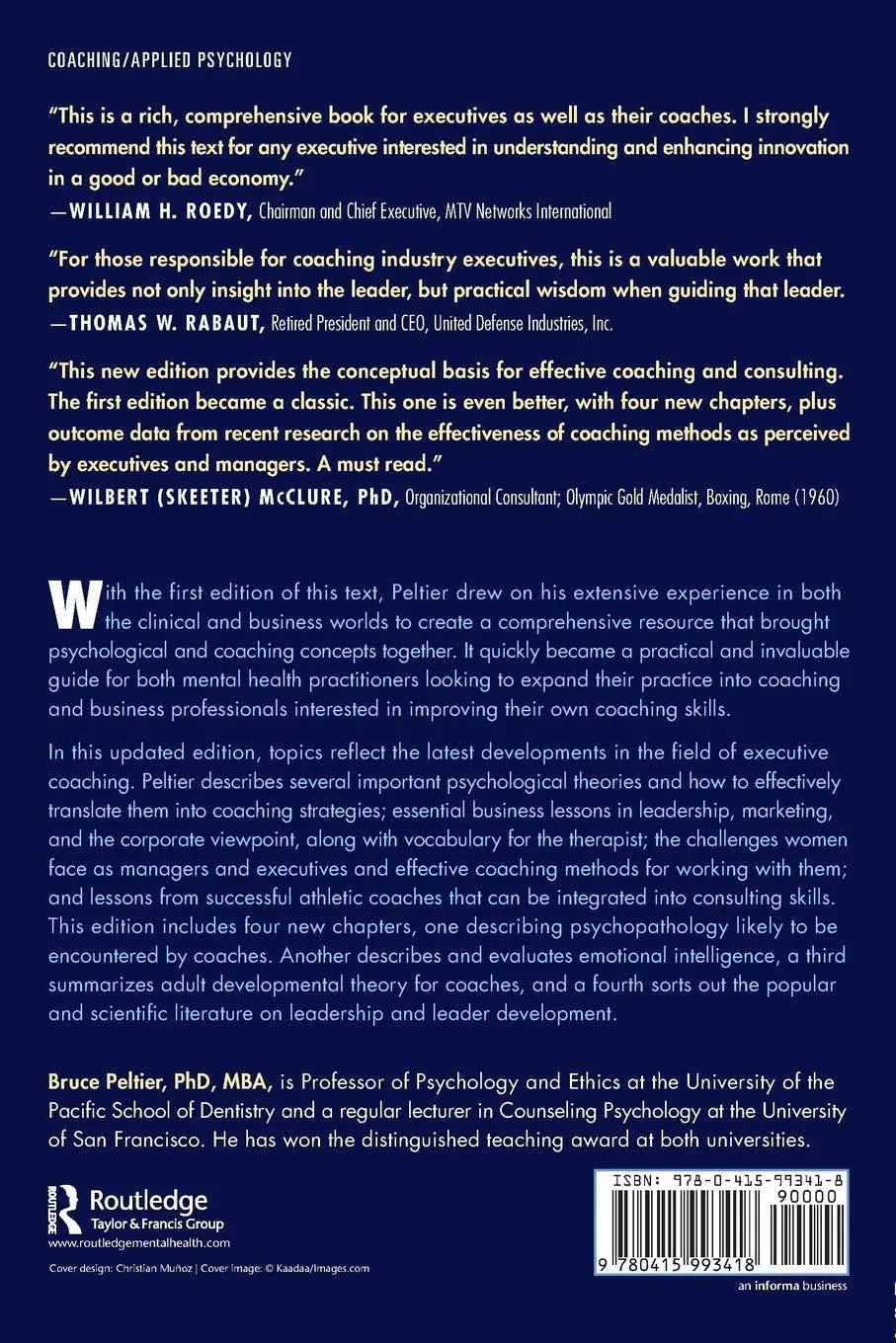 Rückseite: 9780415993418 | The Psychology of Executive Coaching | Theory and Application | Buch