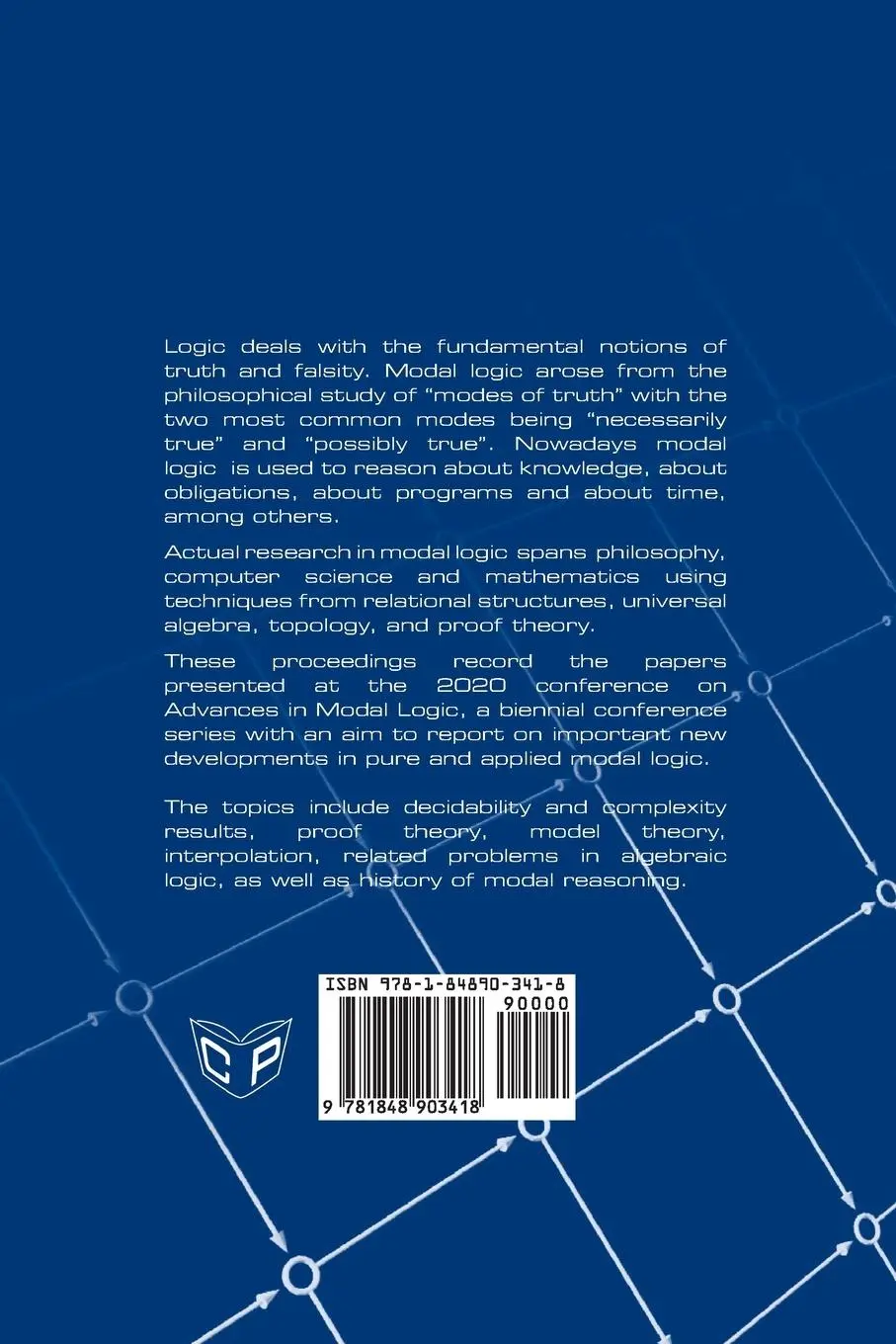 Rückseite: 9781848903418 | Advances in Modal Logic, Volume 13 | Nicola Olivetti (u. a.) | Buch