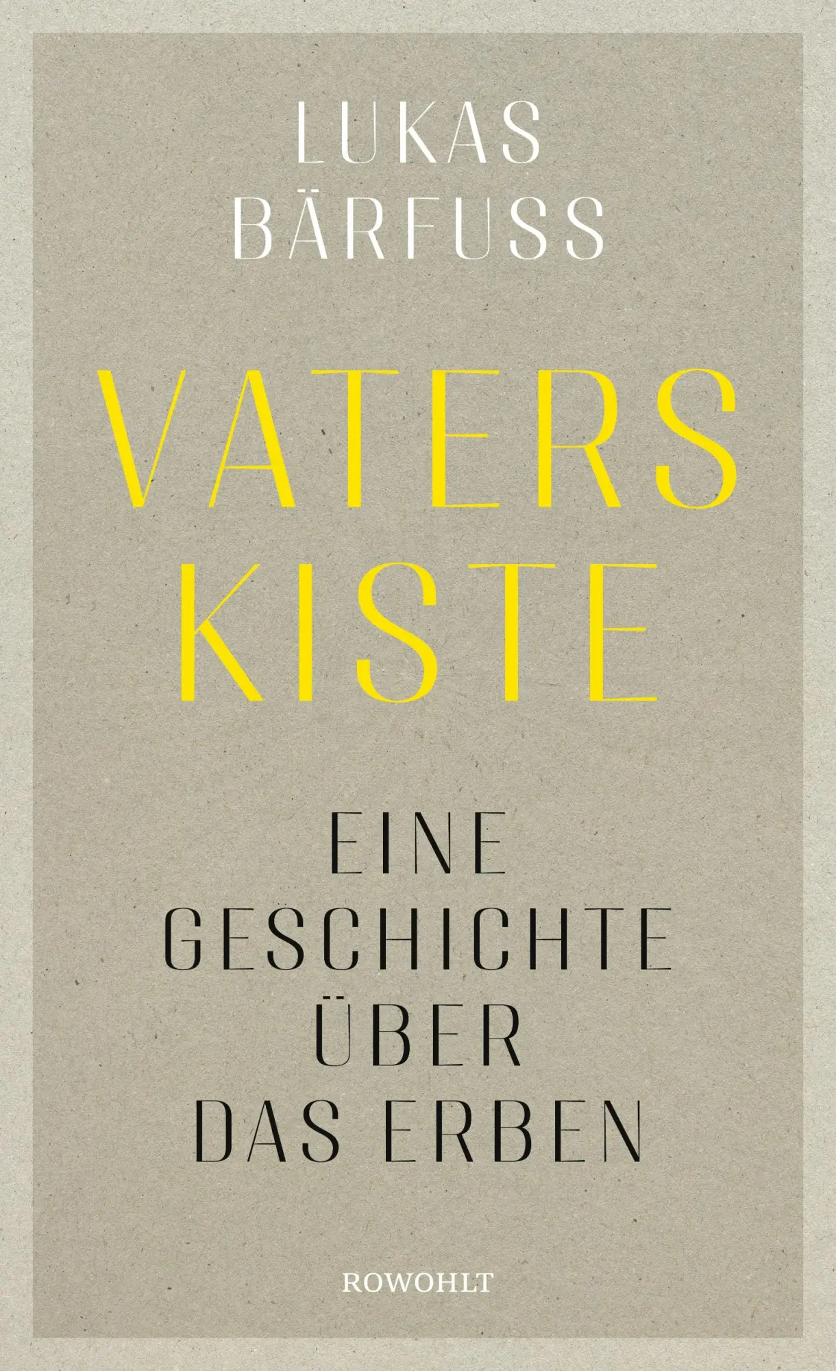 Cover: 9783498003418 | Vaters Kiste | Lukas Bärfuss | Buch | 96 S. | Deutsch | 2022