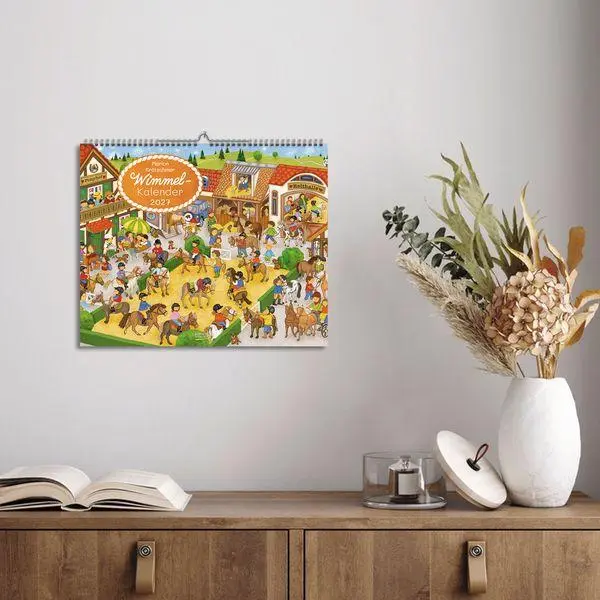 Bild: 9783819303418 | Wimmelkalender 2027 | Verlag Korsch | Kalender | 14 S. | Deutsch