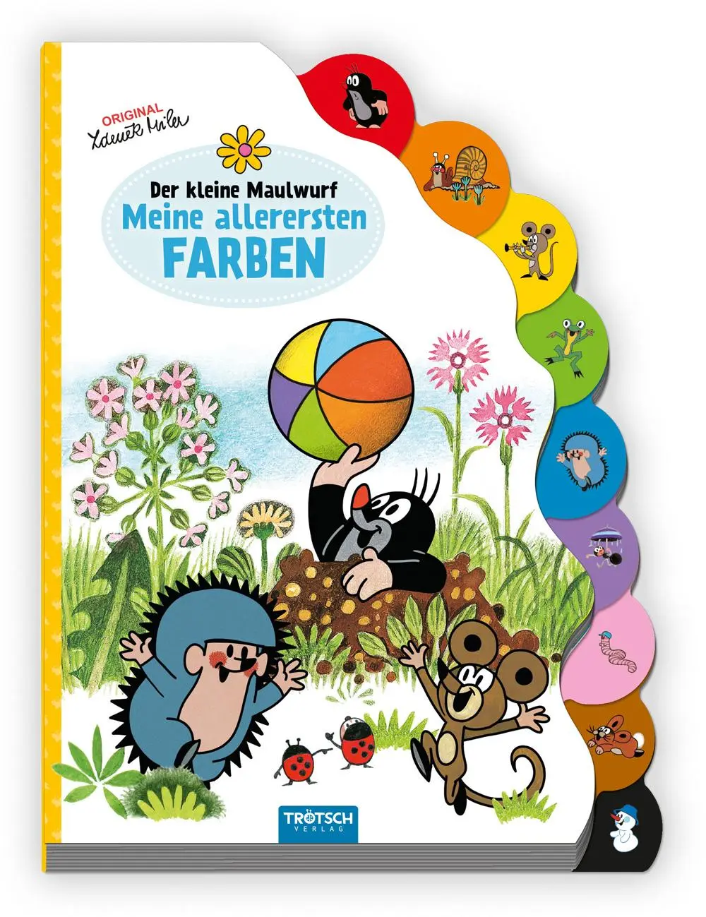 Cover: 9783965523418 | Trötsch Der kleine Maulwurf Pappenbuch mit Register Meine...