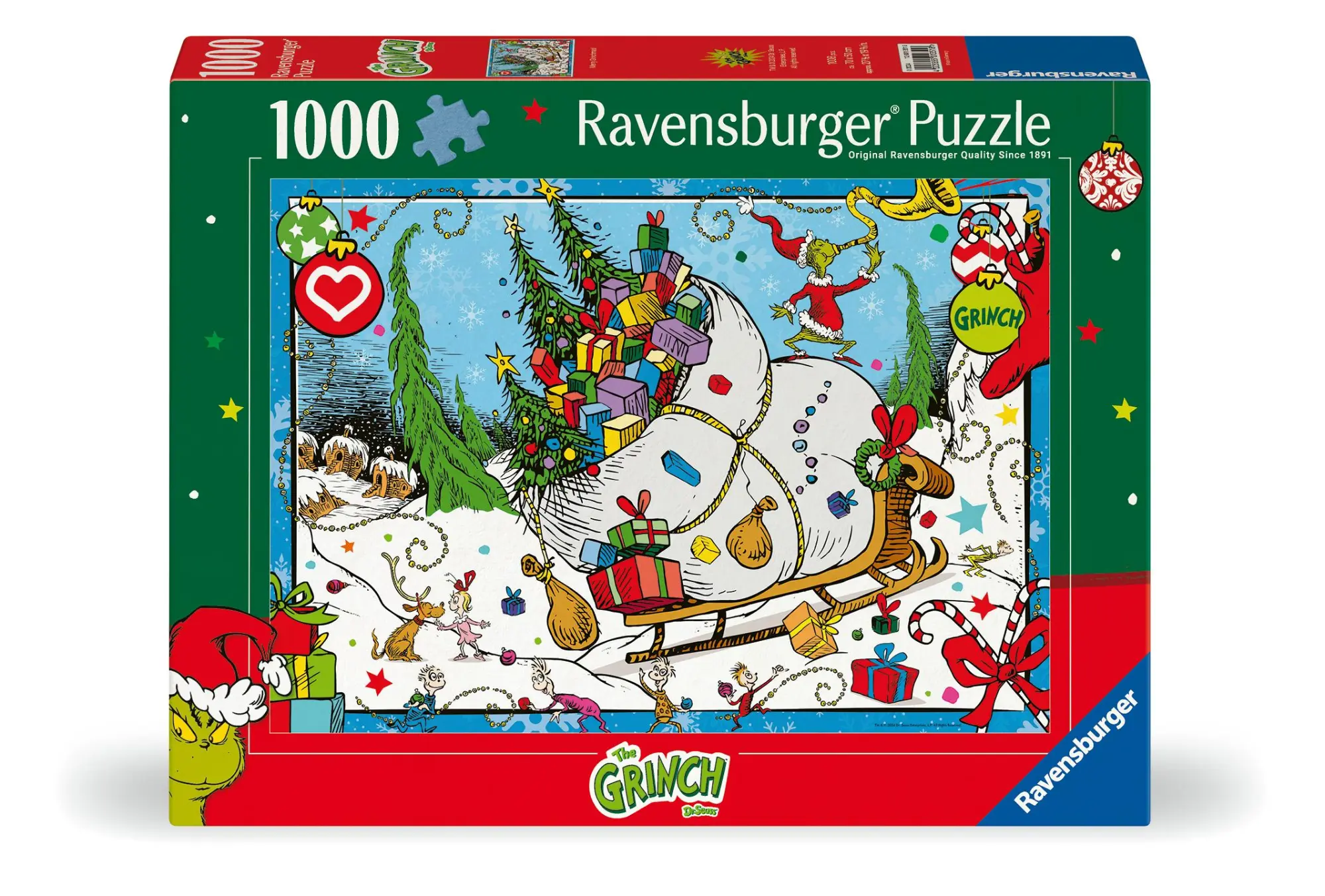 Cover: 4005555013518 | Erwachsenenpuzzle 1000 Teile - Der Grinch | Spiel | 12001351 | Deutsch