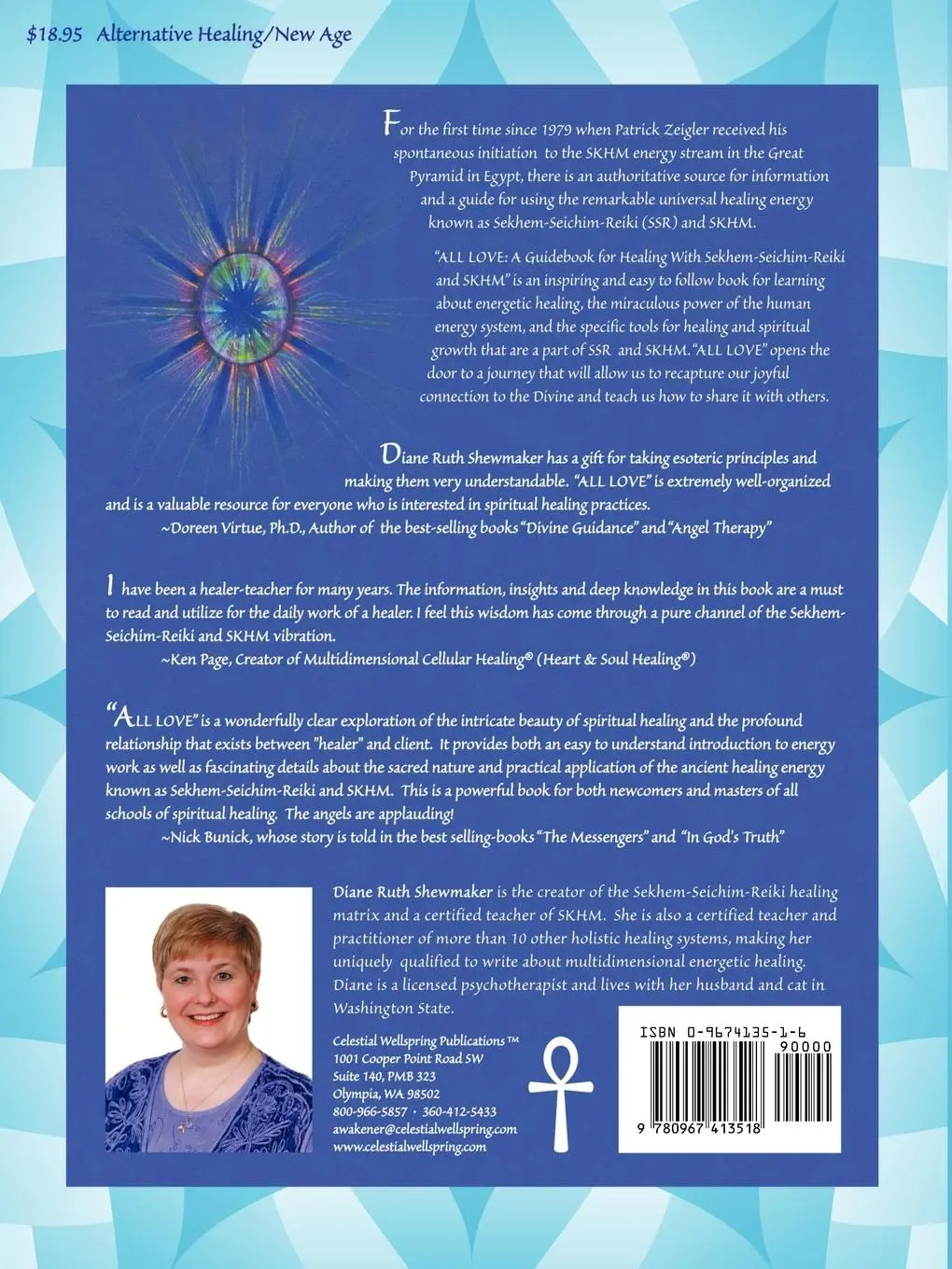 Rückseite: 9780967413518 | All Love: A Guidebook for Healing with Sekhem-Seichim-Reiki and SKHM