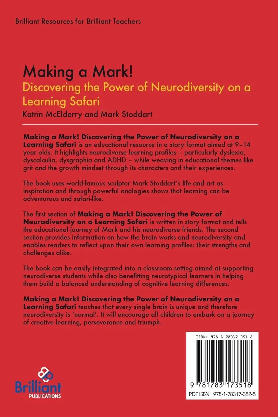 Rückseite: 9781783173518 | Making a Mark! | Katrin McElderry (u. a.) | Taschenbuch | Englisch