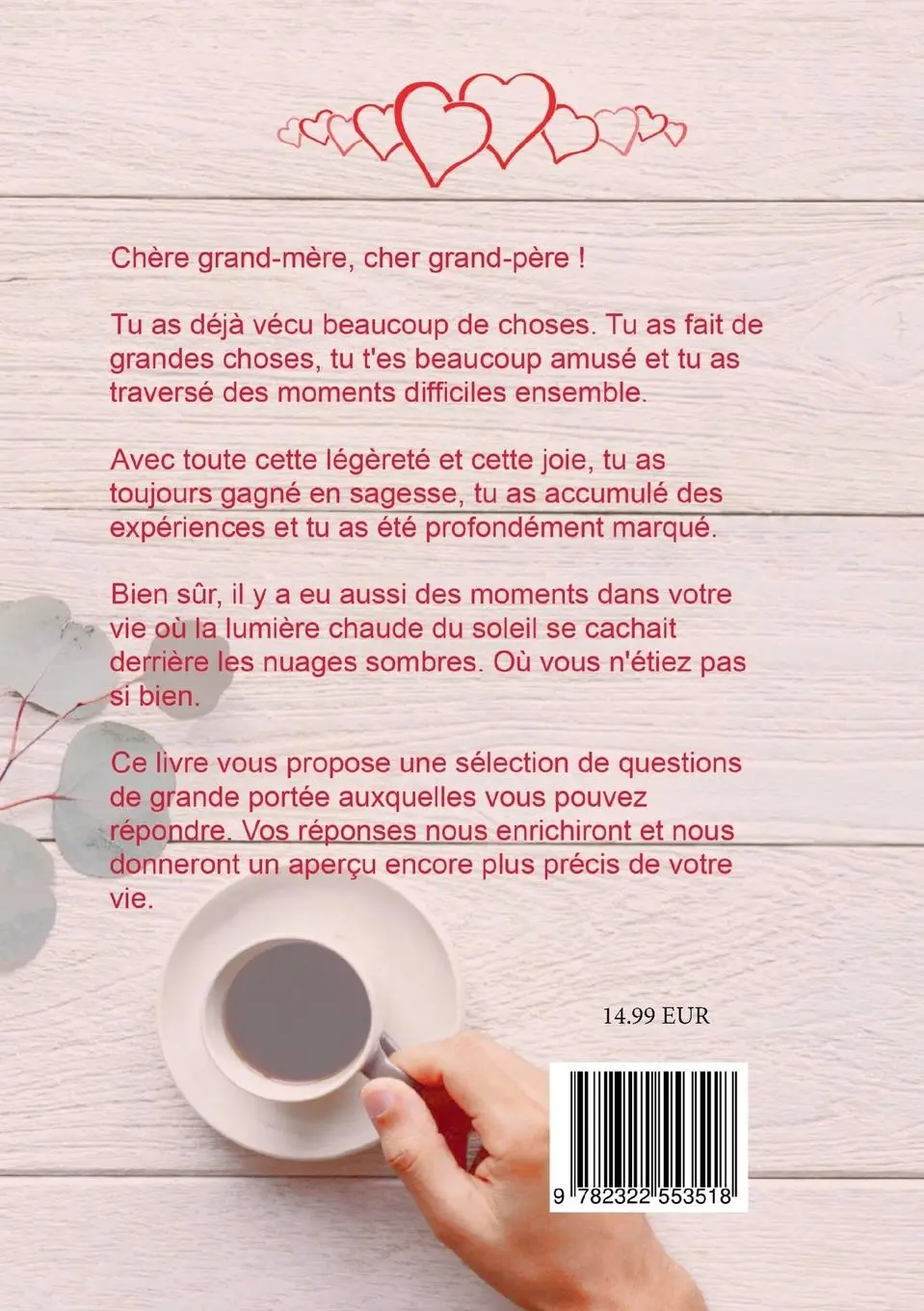 Rückseite: 9782322553518 | Grands-parents, racontez l'histoire de votre vie | Tell Me Collection